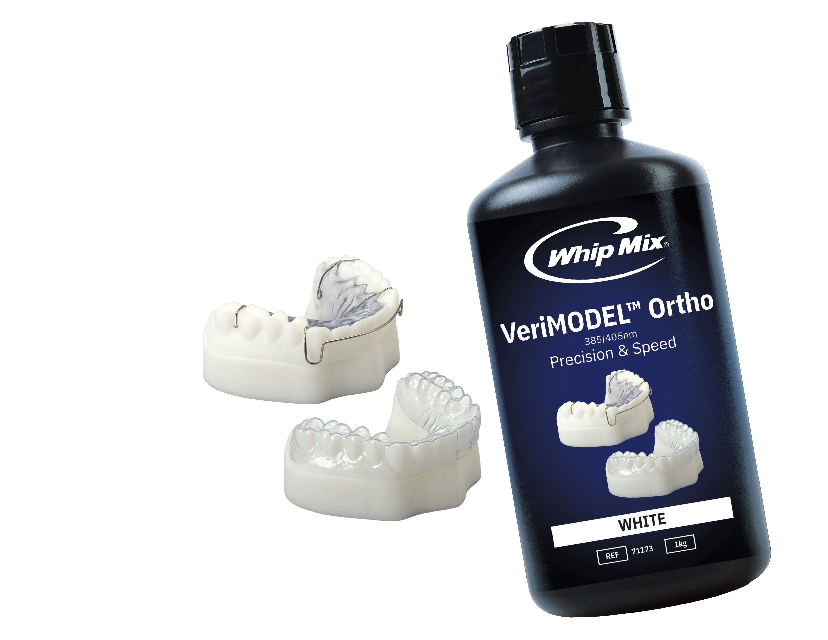 Verimodel ortho bottle and mold